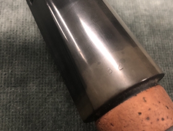 Photo Vintage Wells Chicago B2 Hard Rubber Mouthpiece for Bb Clarinet